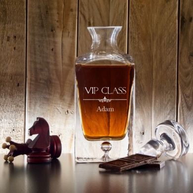 Karafka do whisky z personalizacją VIP CLASS